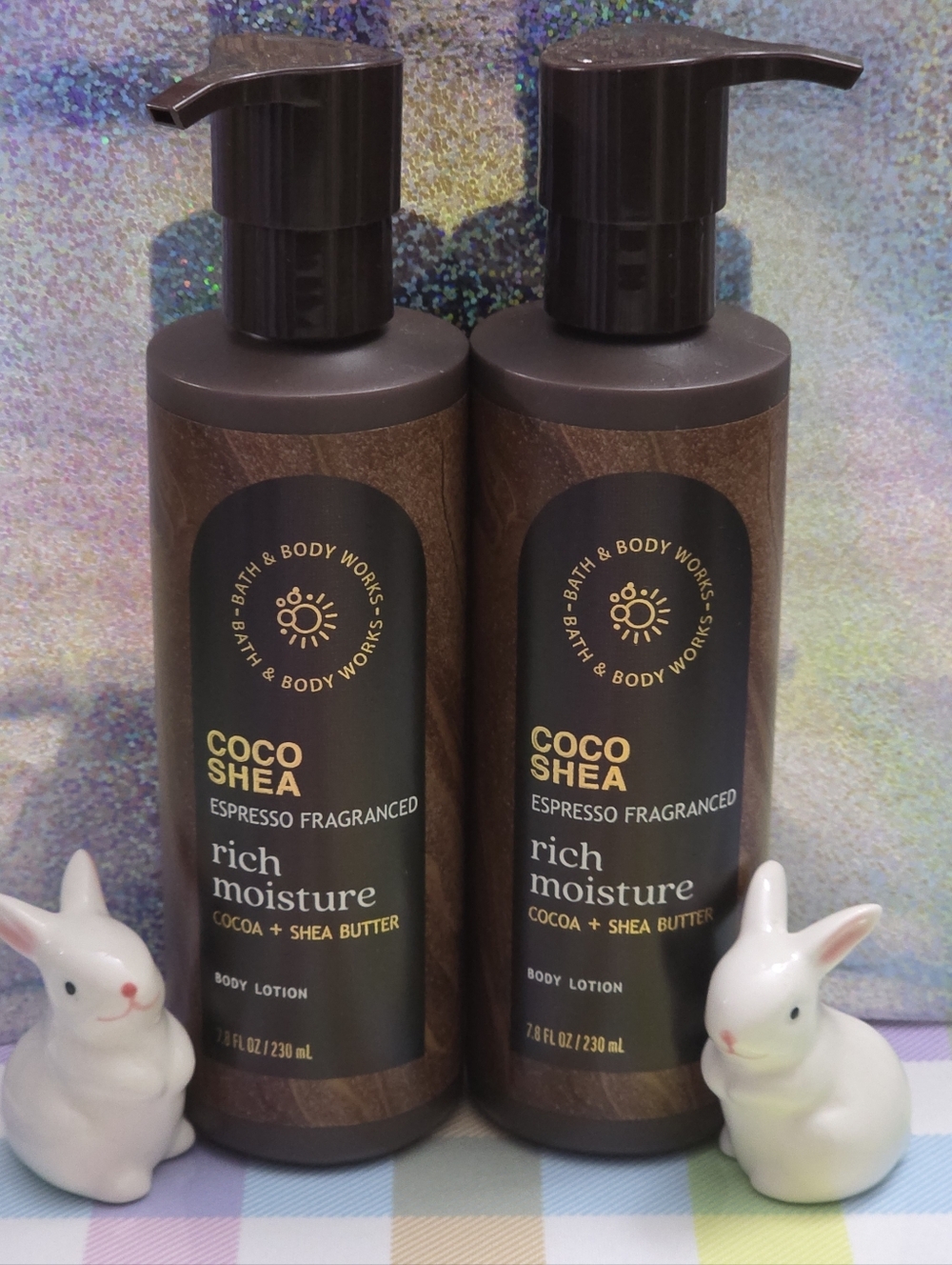 Bath & Body Works Coco Shea Rich Moisture Espresso Lotion Set of 2 NEW RARE